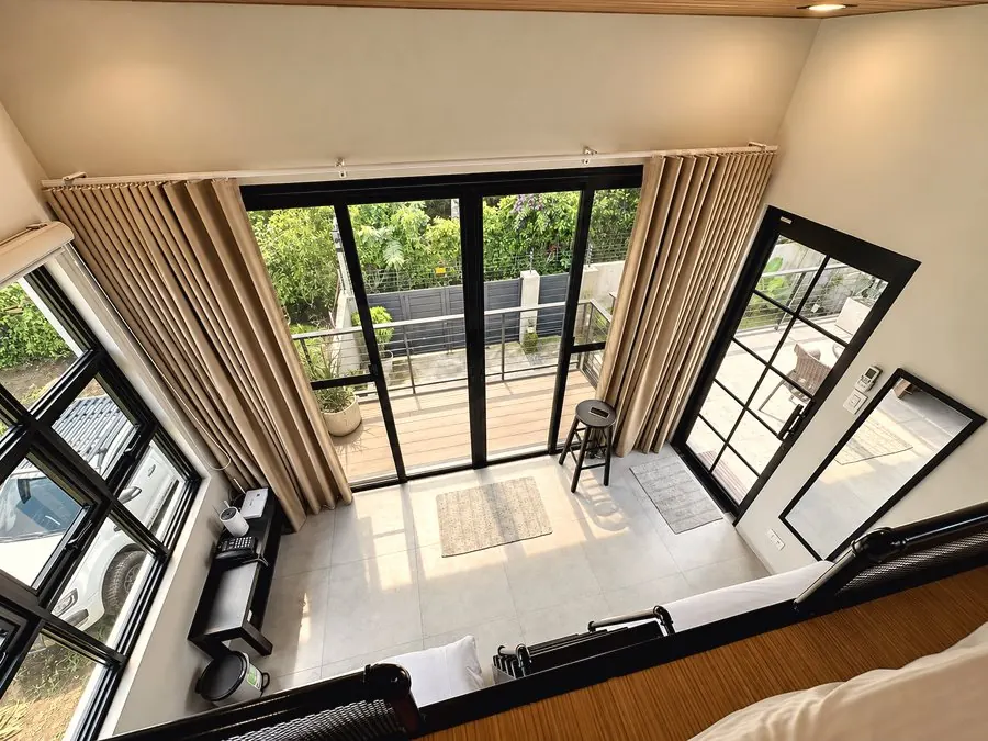 Bedroom 3, view from the loft